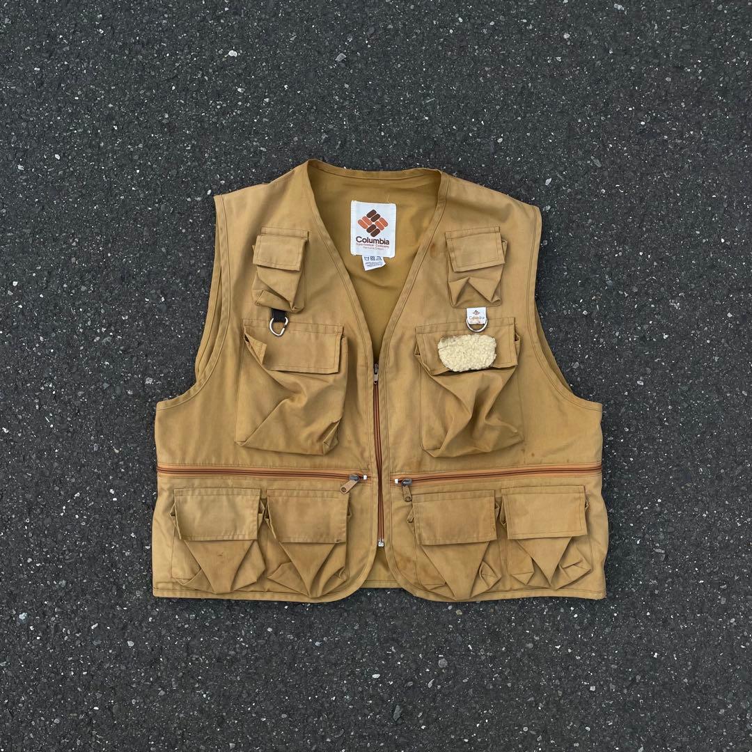 ウェア ~80s Columbia Fishing Vest