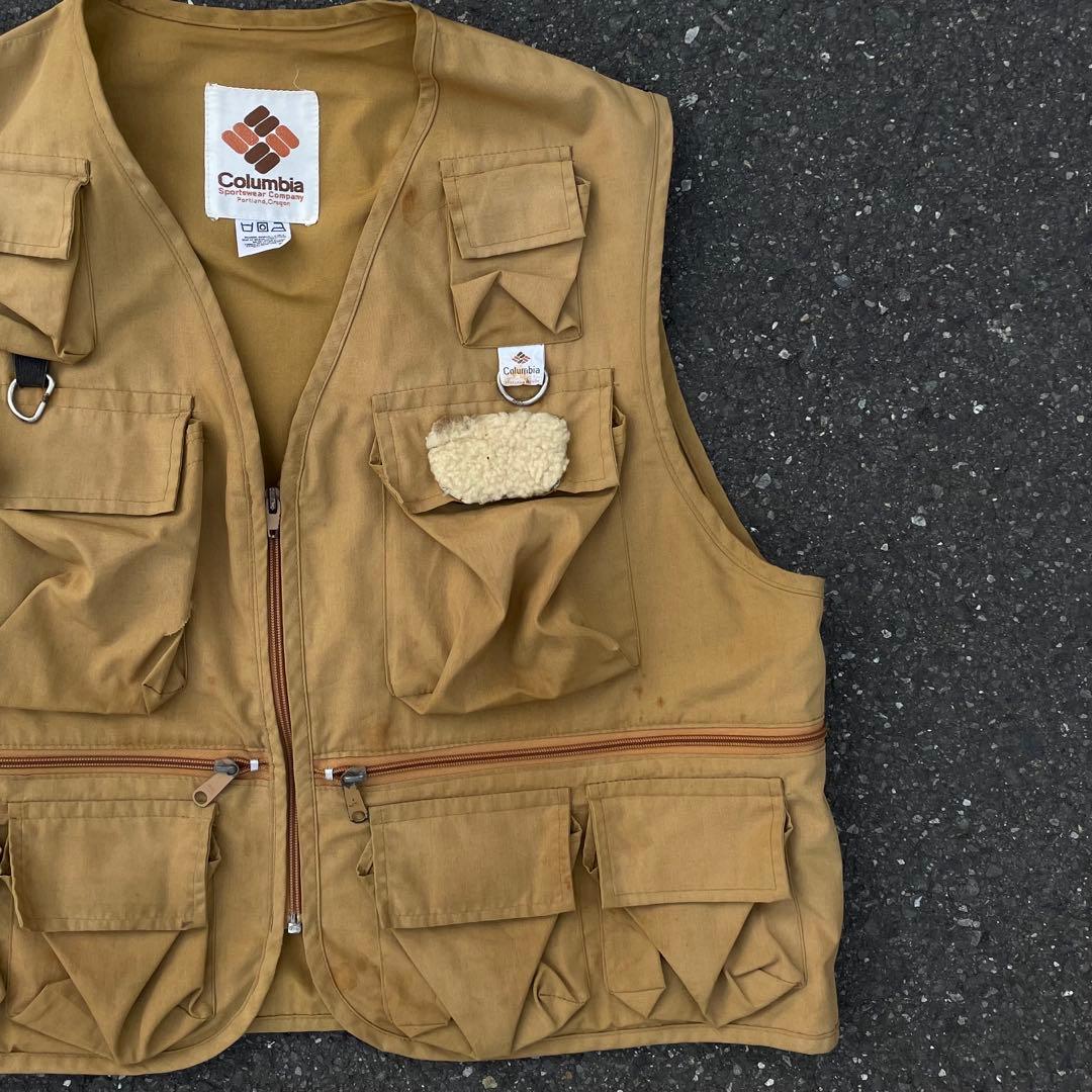 ウェア ~80s Columbia Fishing Vest