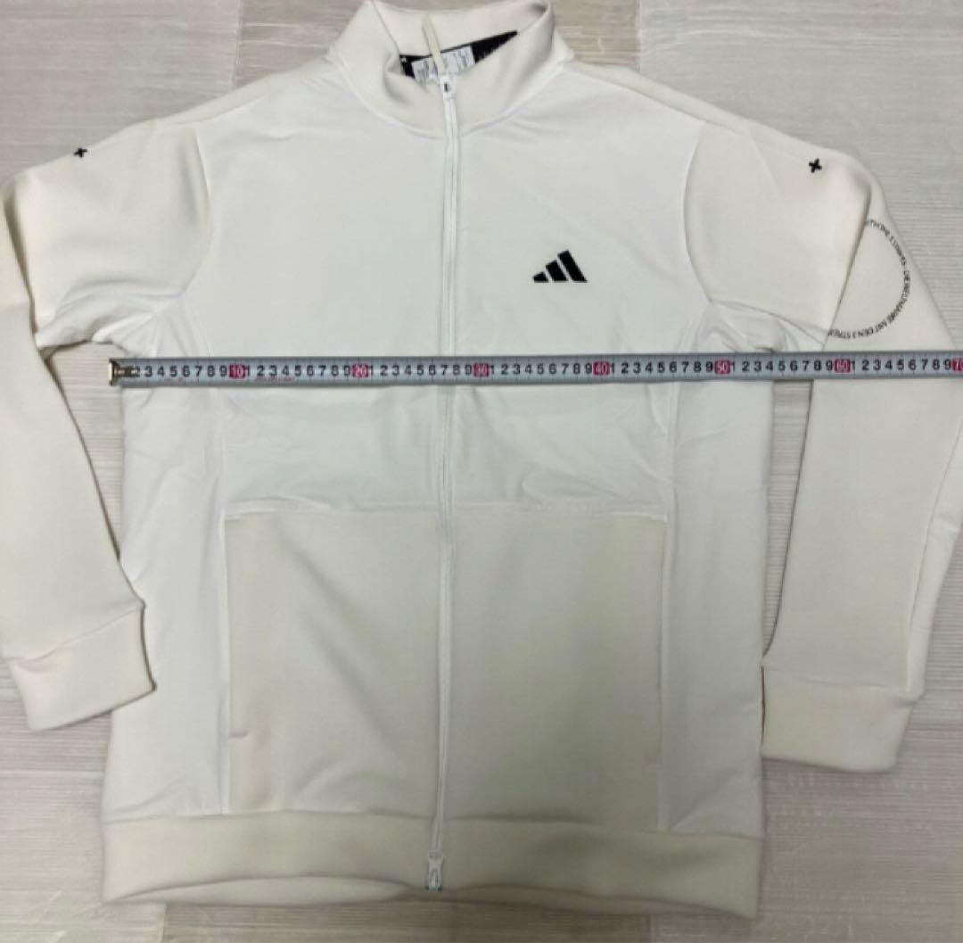 送料無料 新品 adidas GOLF ダンボールニット フルジップ XL WT