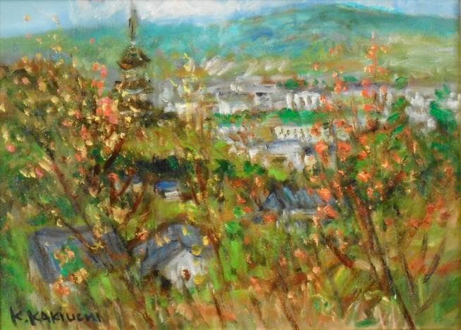 垣内カツアキ　 　　京都の秋