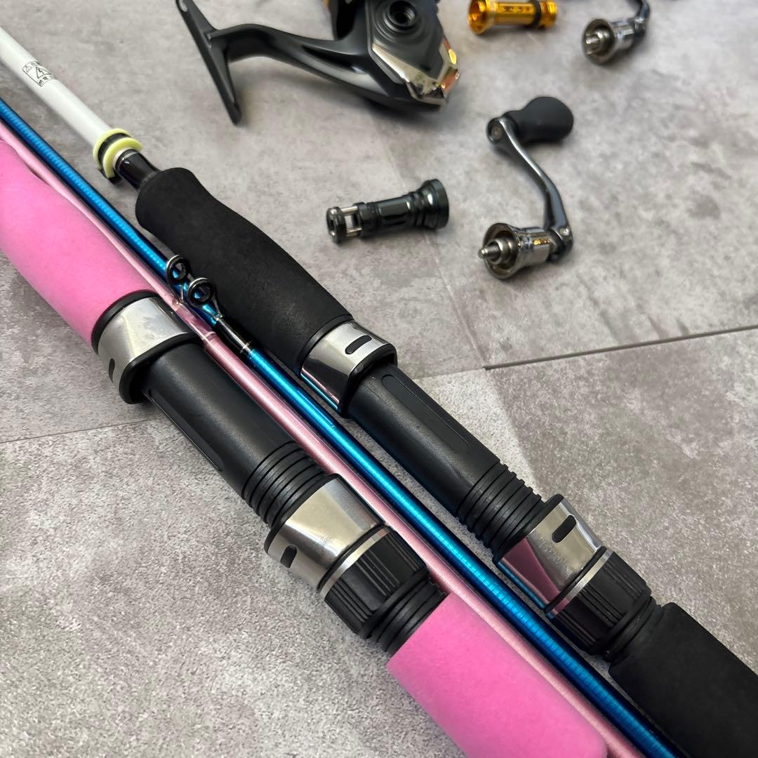 SHIMANO サハラ 2500SHG エギングロッド セット try EG