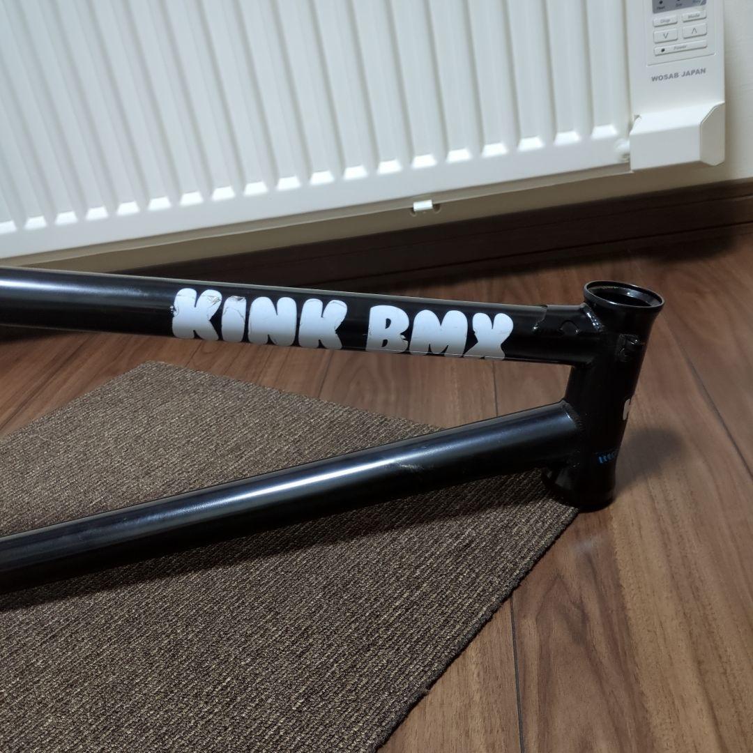 KINKBMX ウィリアムズフレーム黒色　22ミリBB付き
