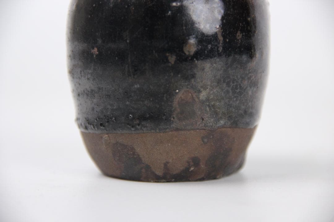 唐物 中国美術 宋代 　茶入　仕覆　箱付 M105