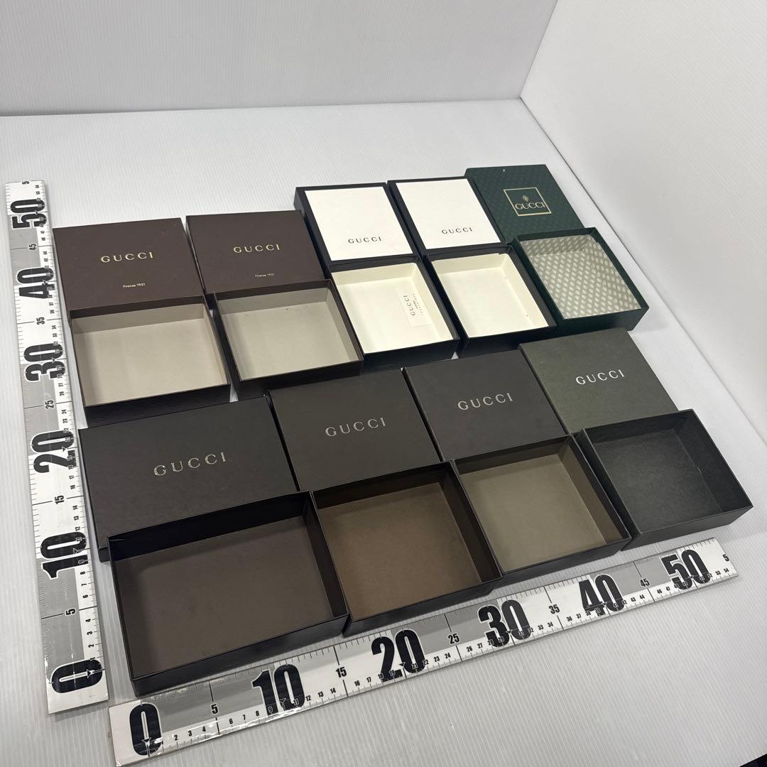 専用 値下済GUCCIグッチ超超大量空箱62点+ショッパー3点 合計65点まとめ
