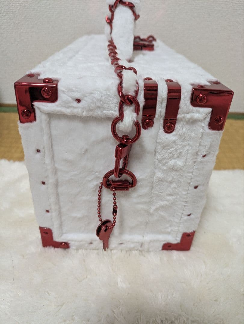 エンジェル　シャンパン　空箱　レットファー