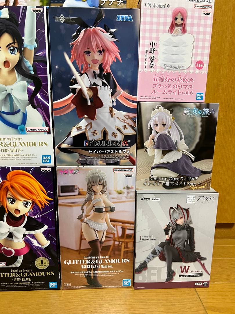 【新品未開封12点】フィギュア まとめ売り 美少女 宇崎月 プリキュア ウマ娘