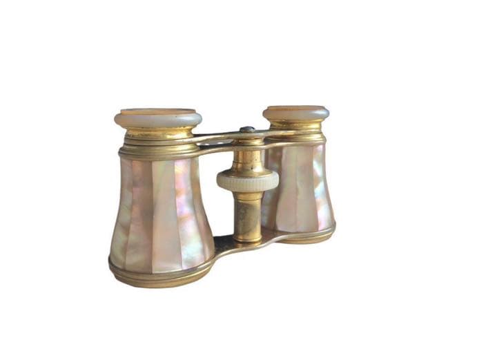 20世紀初頭　フランスアンティーク　マザーオブパール　オペラグラス