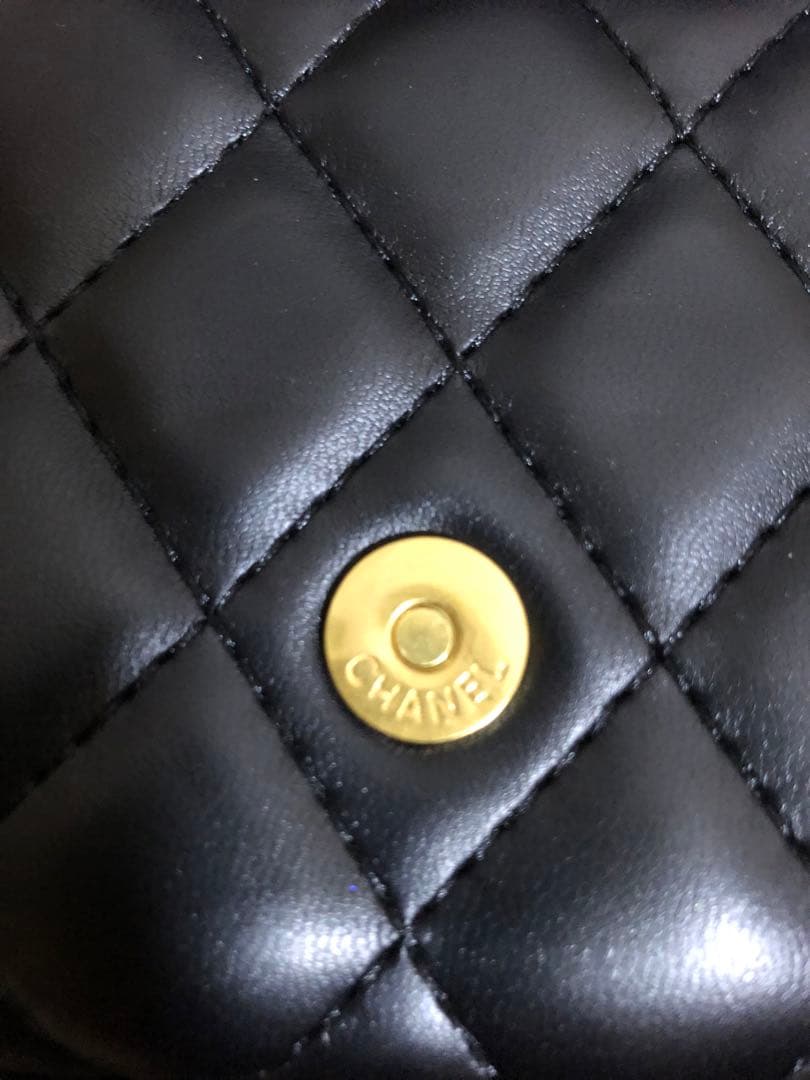 ノベルティ　ショルダーバッグ　チェーン　ブラック　2way