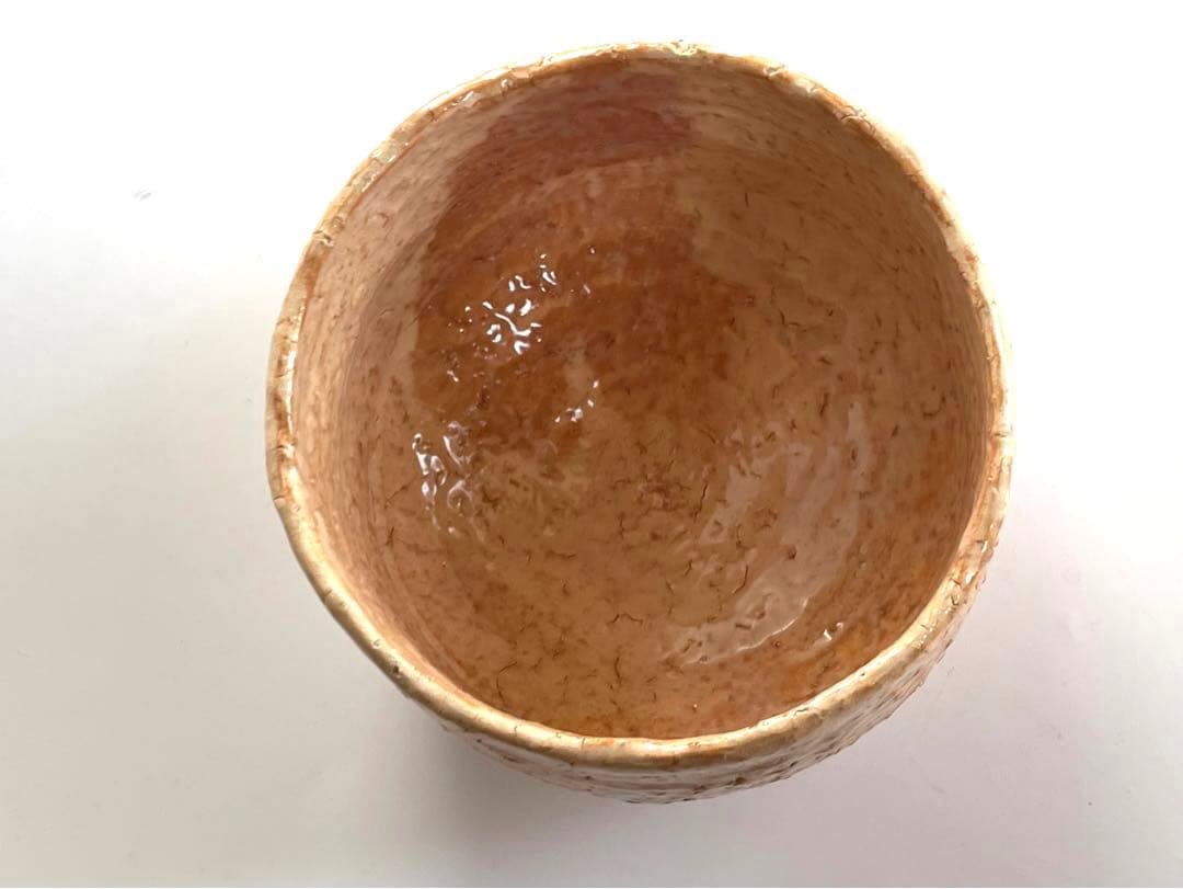 陶芸家　人間国宝　十一代　三輪休雪　萩　茶碗　萩焼　抹茶碗　共箱　三輪壽雪