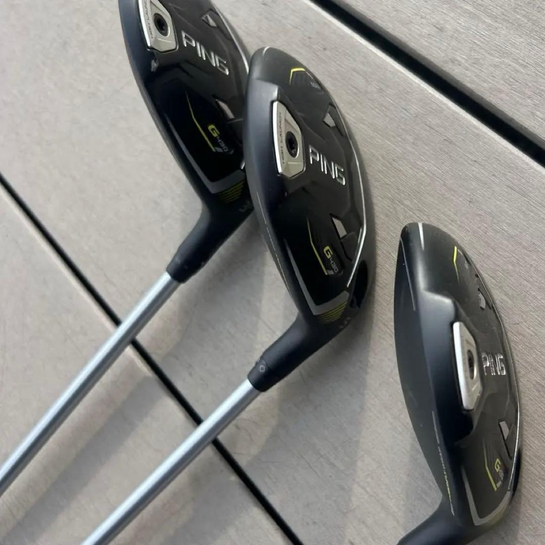 PING G430 フェアウェイウッド 3° 5° 7° の3本セット