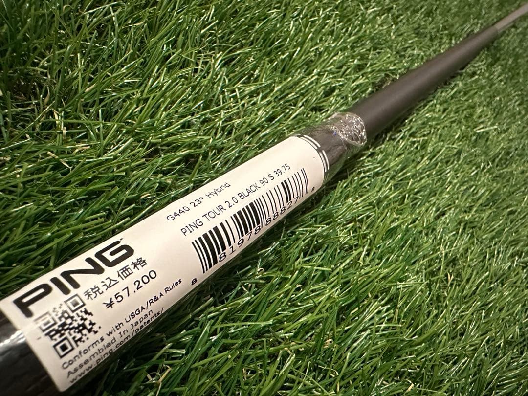 [未使用/日本正規品] ピン ツアー 2.0 ブラック 90s/4u純正シャフト