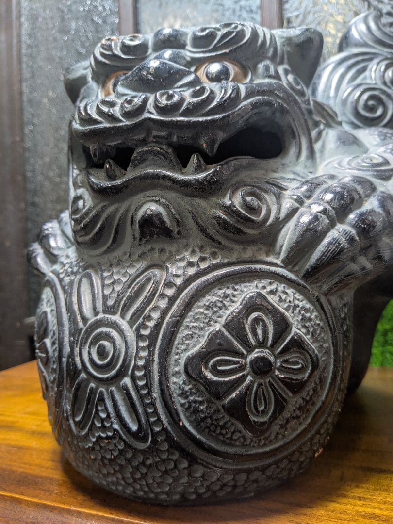 骨董品 オブジェ シーサー 置物 時代物 アンティーク