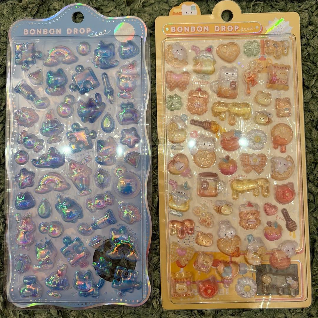 ボンボンドロップシール　オリジナル　8枚セット