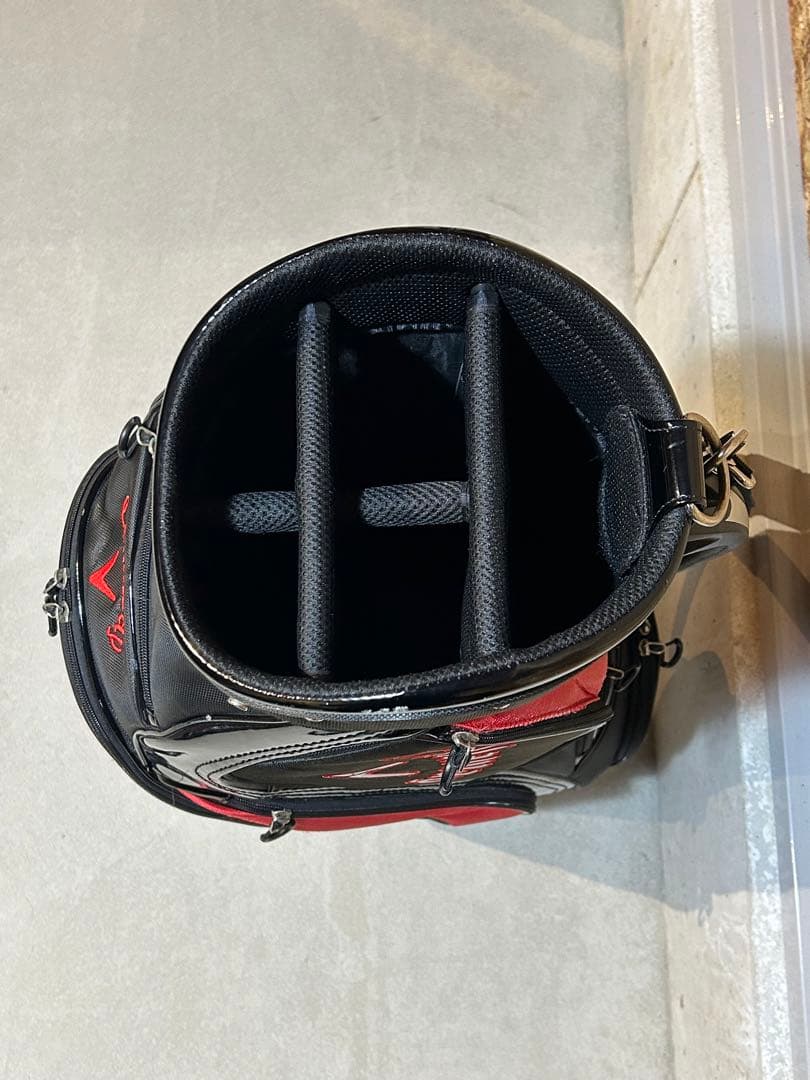 Callaway キャディバッグ 人気の黒赤　軽量モデル
