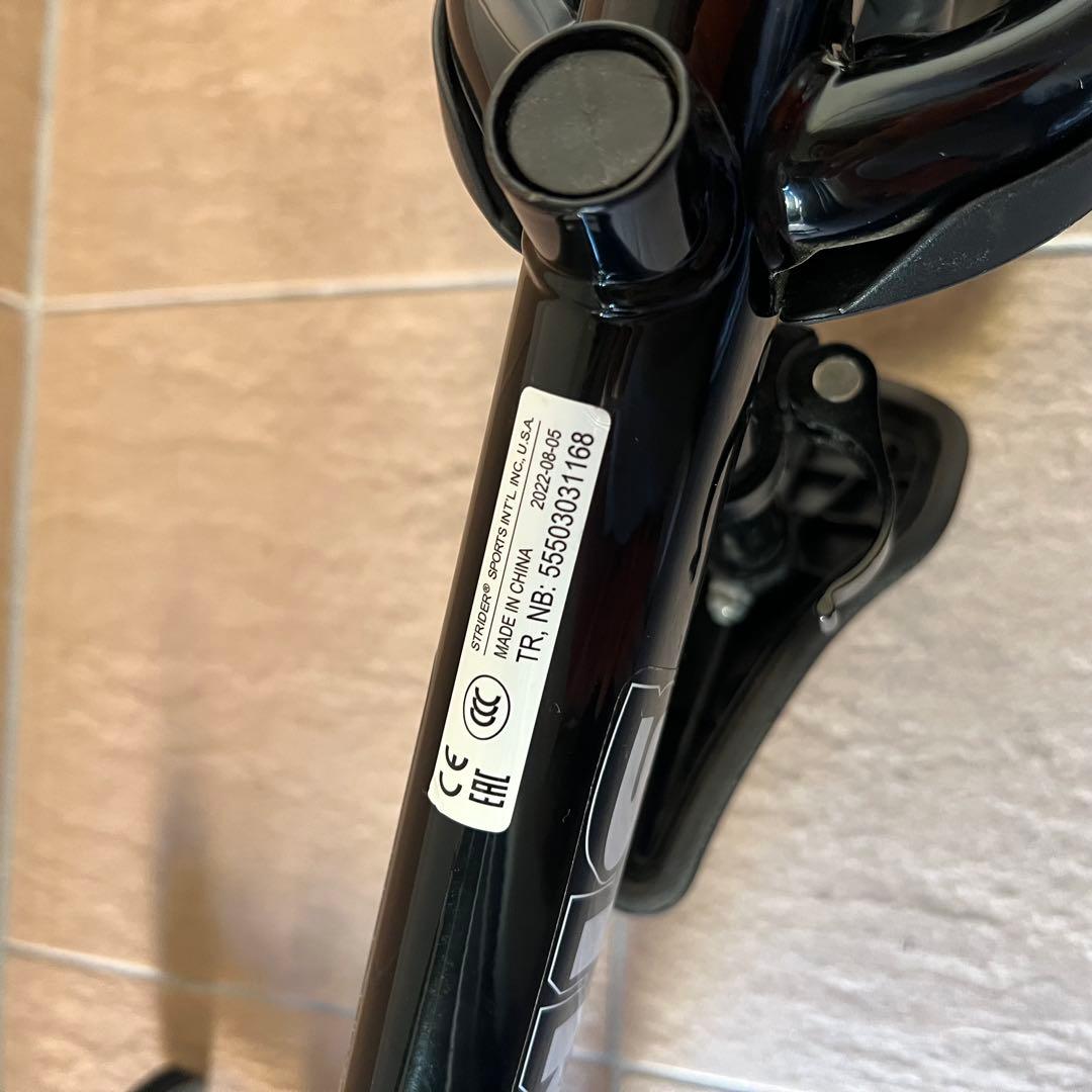 極美品 STRIDER SPORT ストライダースポーツ ブラック