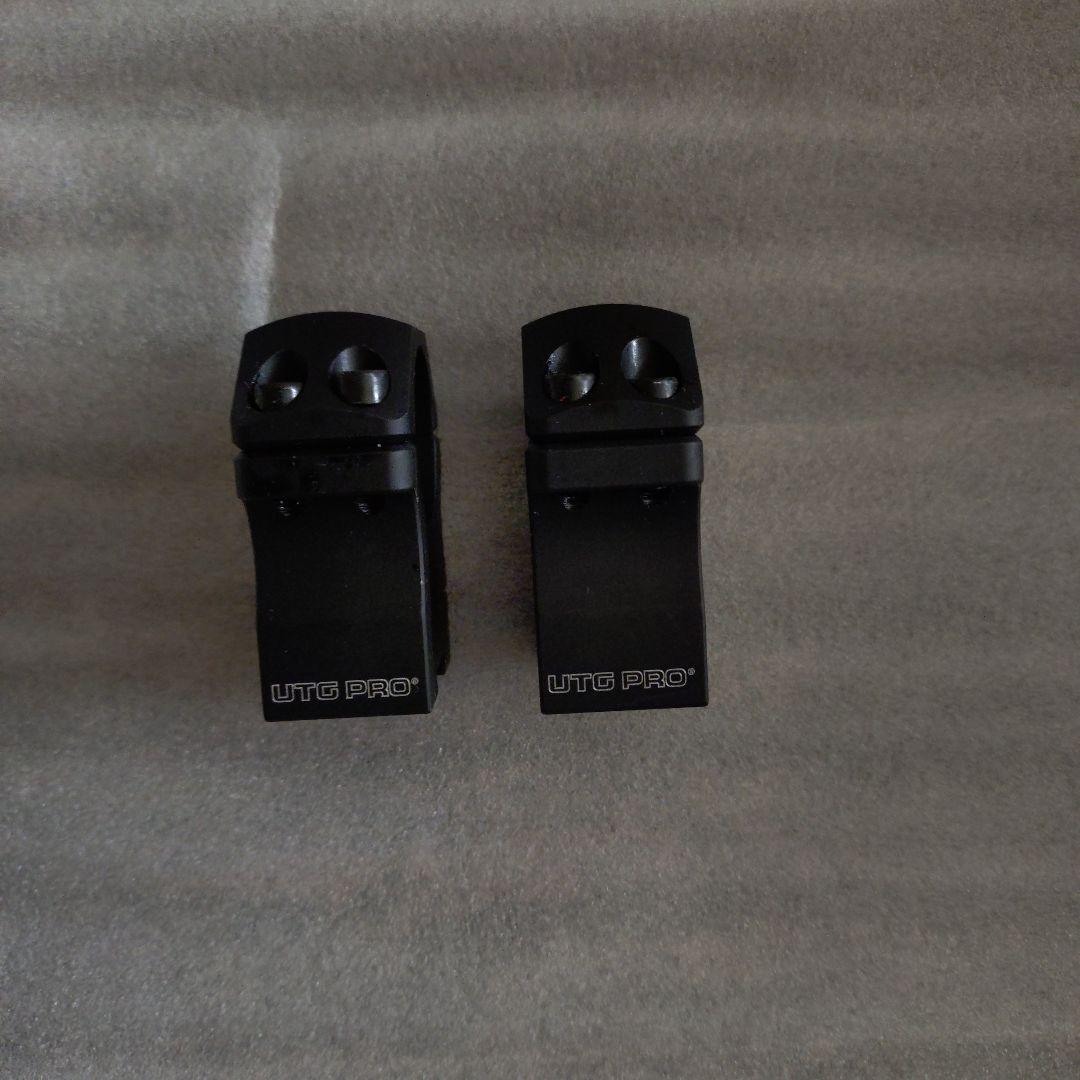 UTG PRO 1インチ ハイプロファイル スコープリング 2個セット