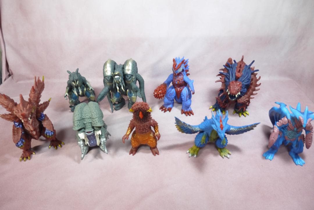 ウルトラ怪獣シリーズDX ソフビ　9体