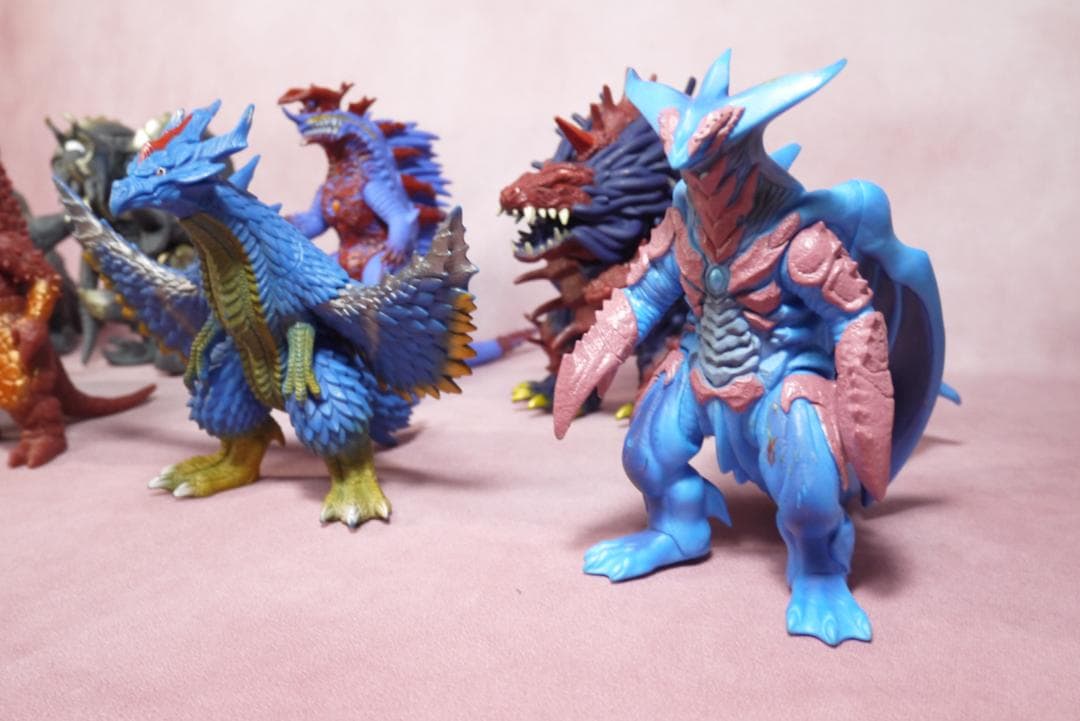 ウルトラ怪獣シリーズDX ソフビ　9体