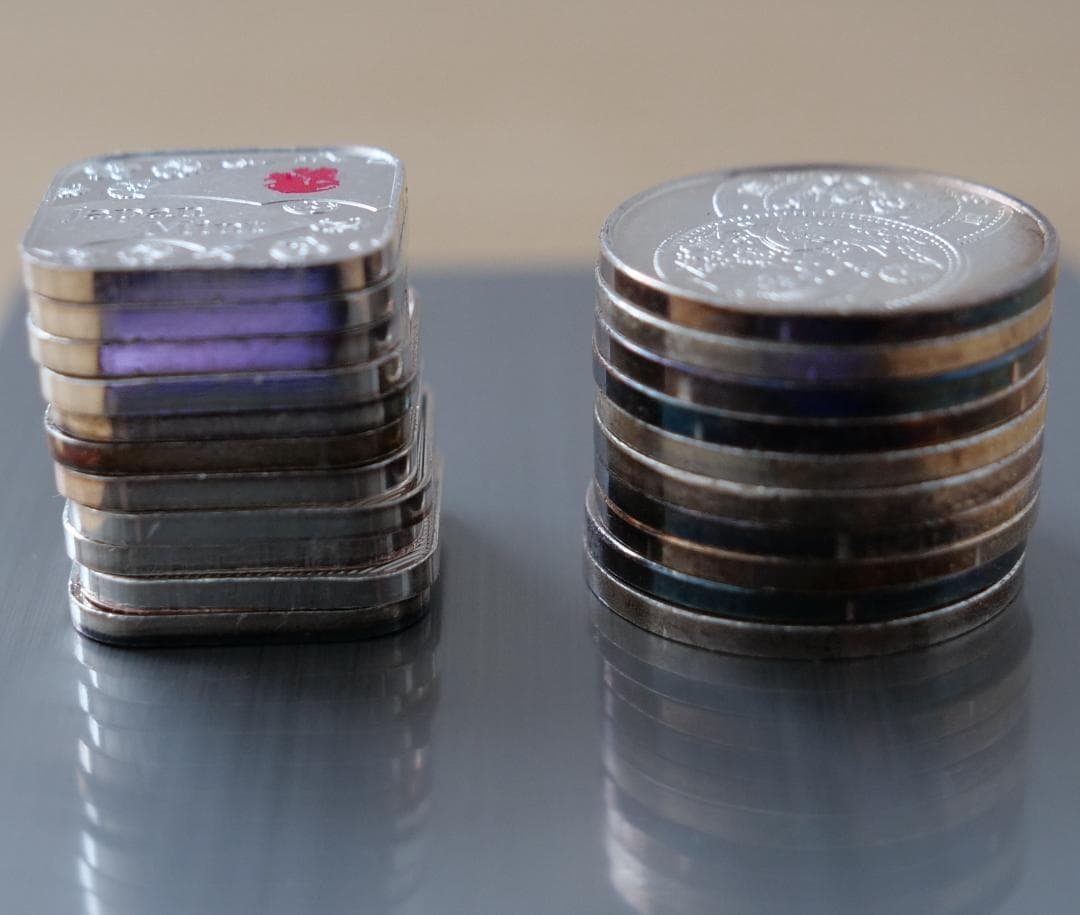 造幣局製　銀メダル　銀銘板　純銀製