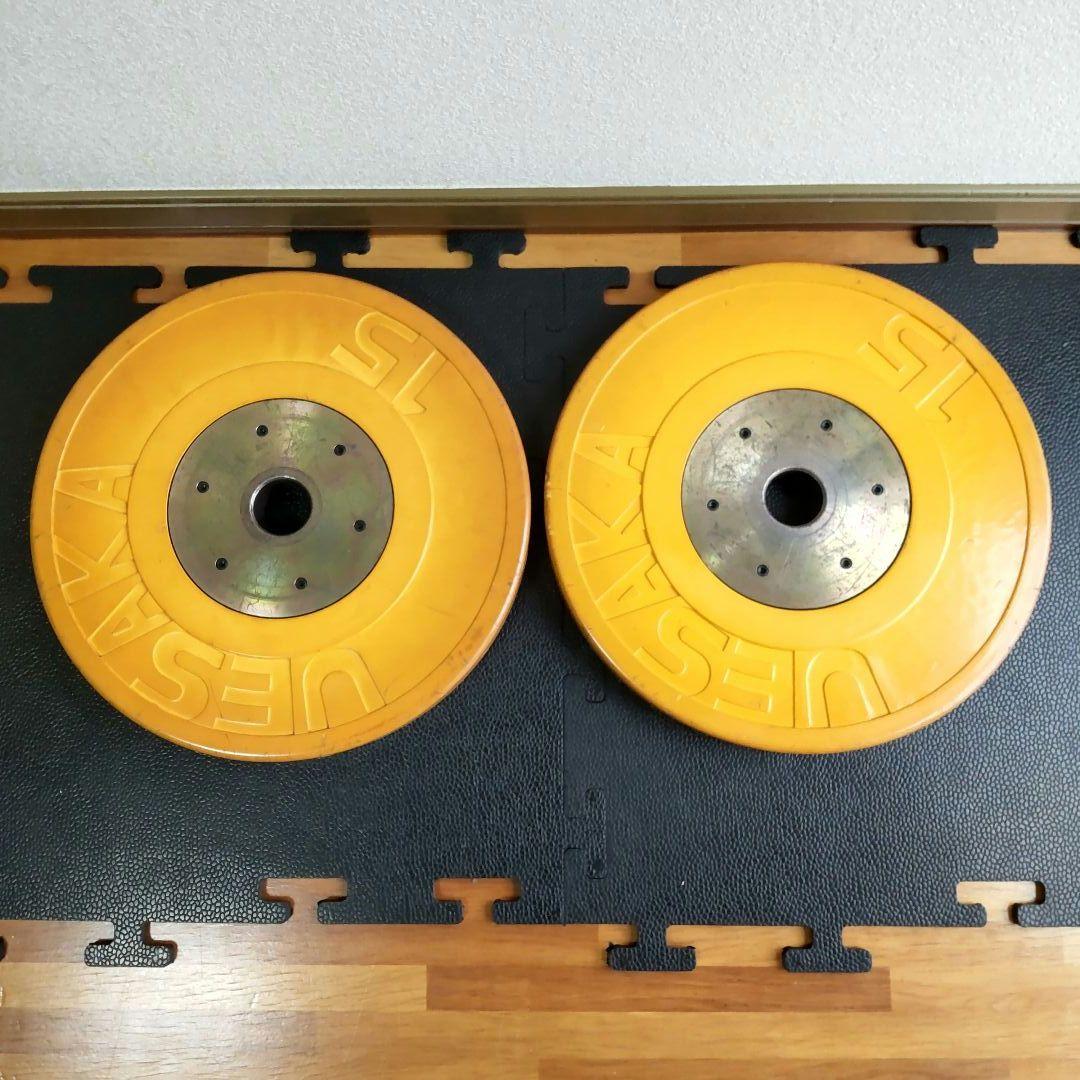 UESAKA ウエサカ バンパープレート オリンピック バーベル ダンベル ②