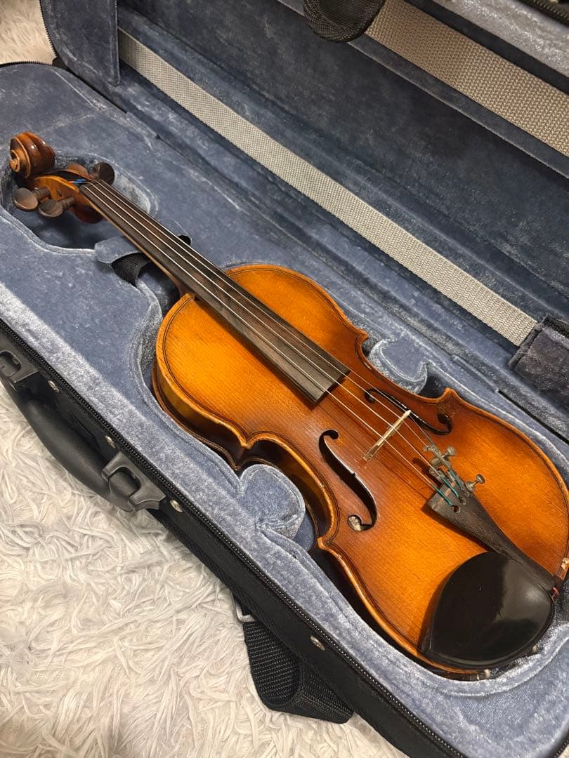 分数バイオリン　1/4サイズ　1958年製　鈴木バイオリン　弦楽器
