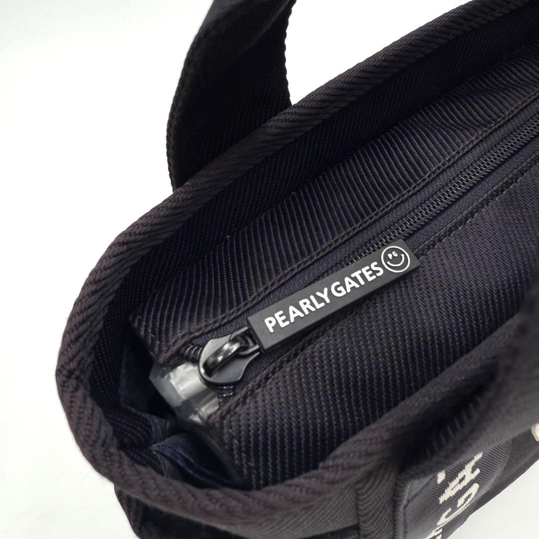 未使用品‼️【PEARLY GATES】定番ロゴゴルフカートバックネイビー男女兼用