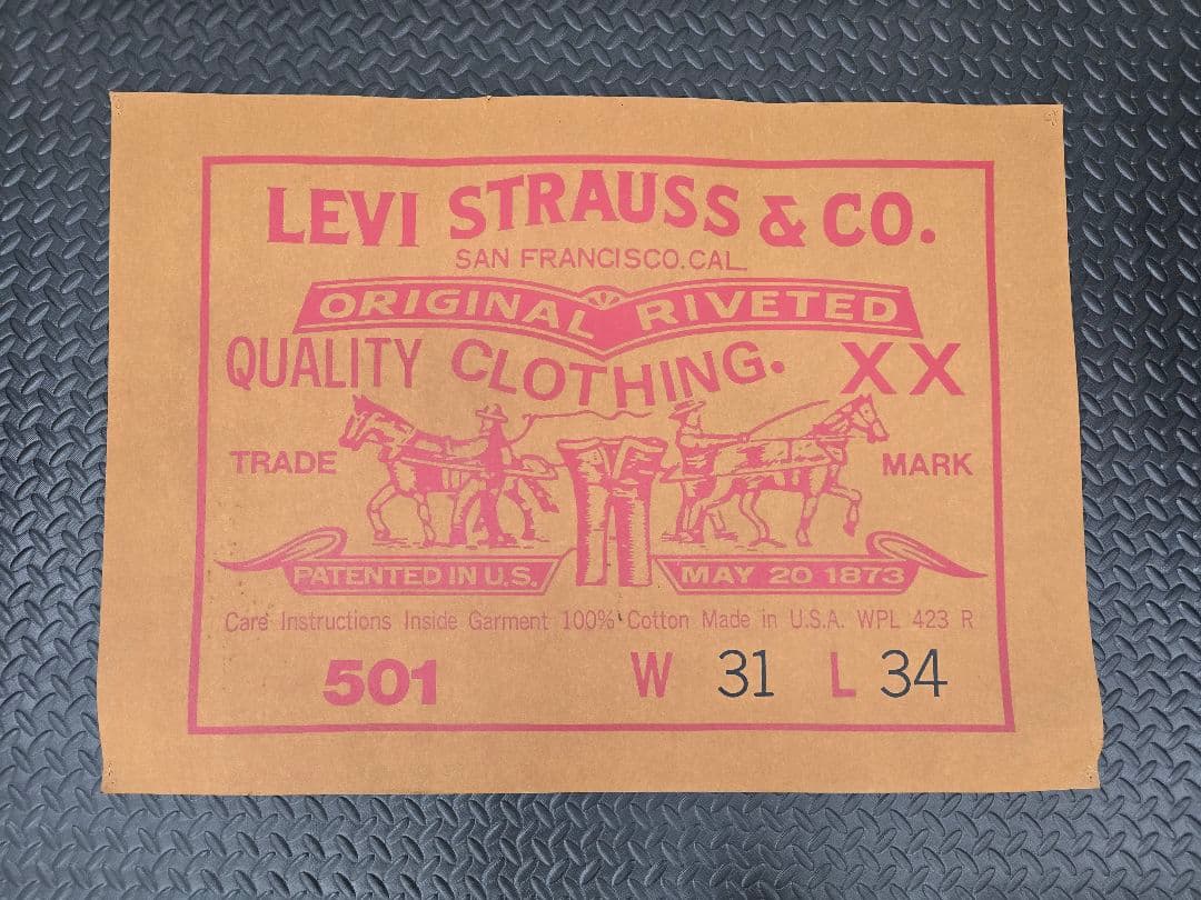 リーバイス　パッチデザイン大型ポスター