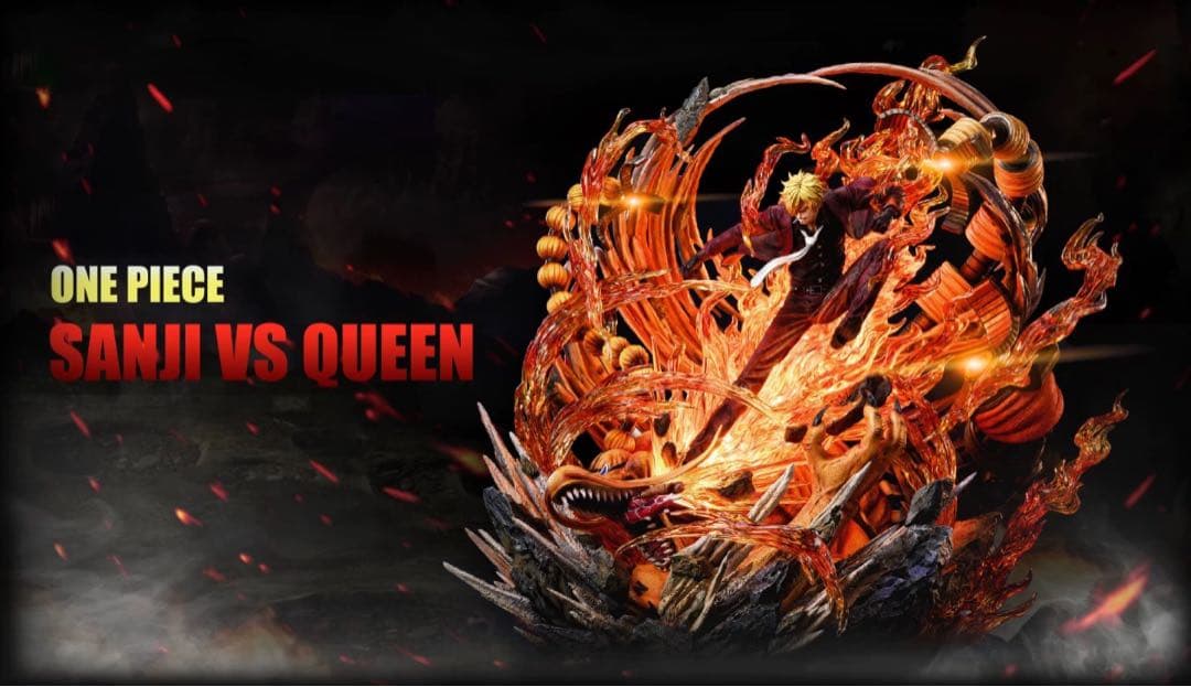 サンジVSクイーン　ワンピース フィギュア ONE PIECE　ガレージキット