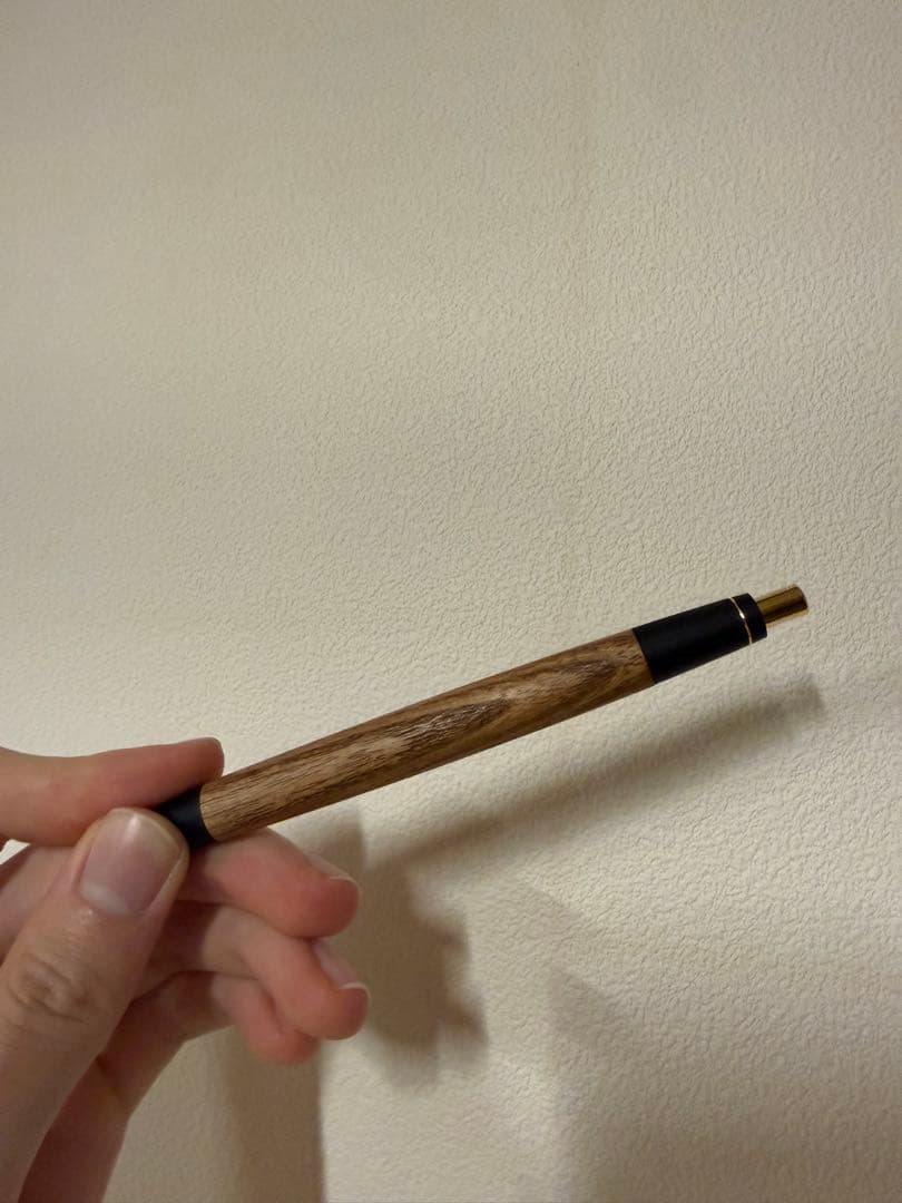 【1週間限定】野原工芸　槐（エンジュ）シャープペンシル　固定式先金付き