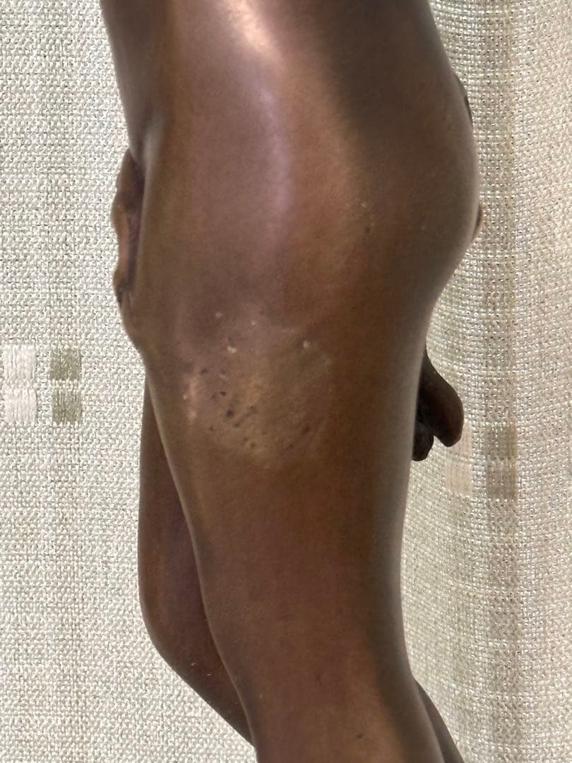 ブロンズ 天使の少年像 約30cm