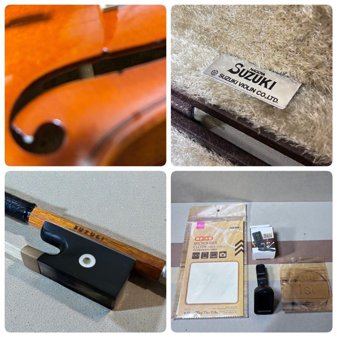 【美品】SUZUKI No.280 1/4サイズ 子供用 バイオリン 1990年