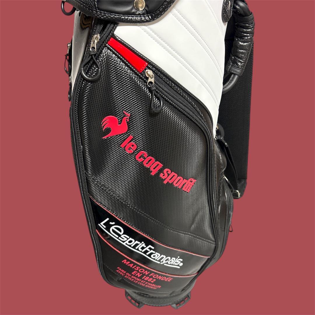 le coq sportif ブラックゴルフバッグ