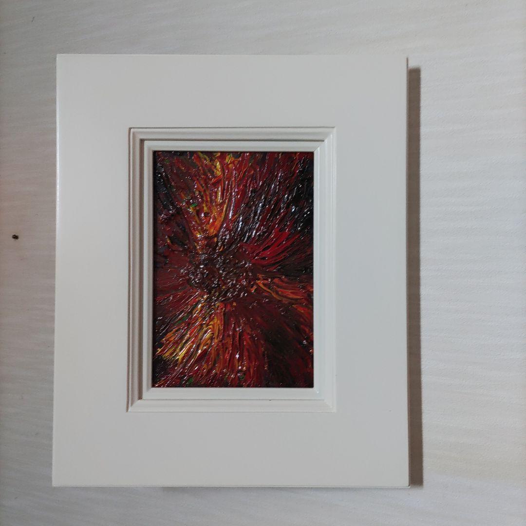 アクリル画　抽象画