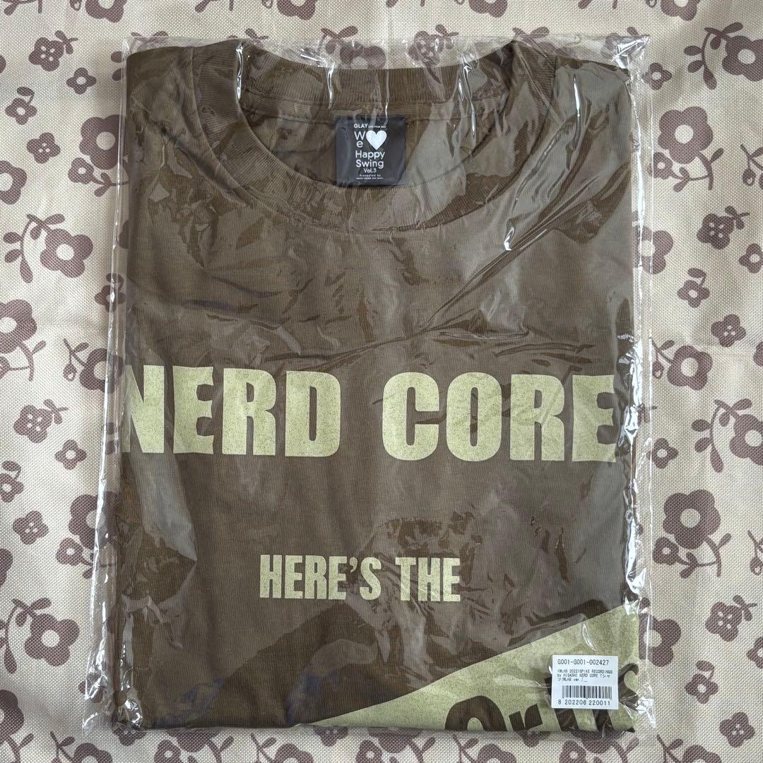 GLAY HISASHI プロデュース NERD CORE Tシャツ