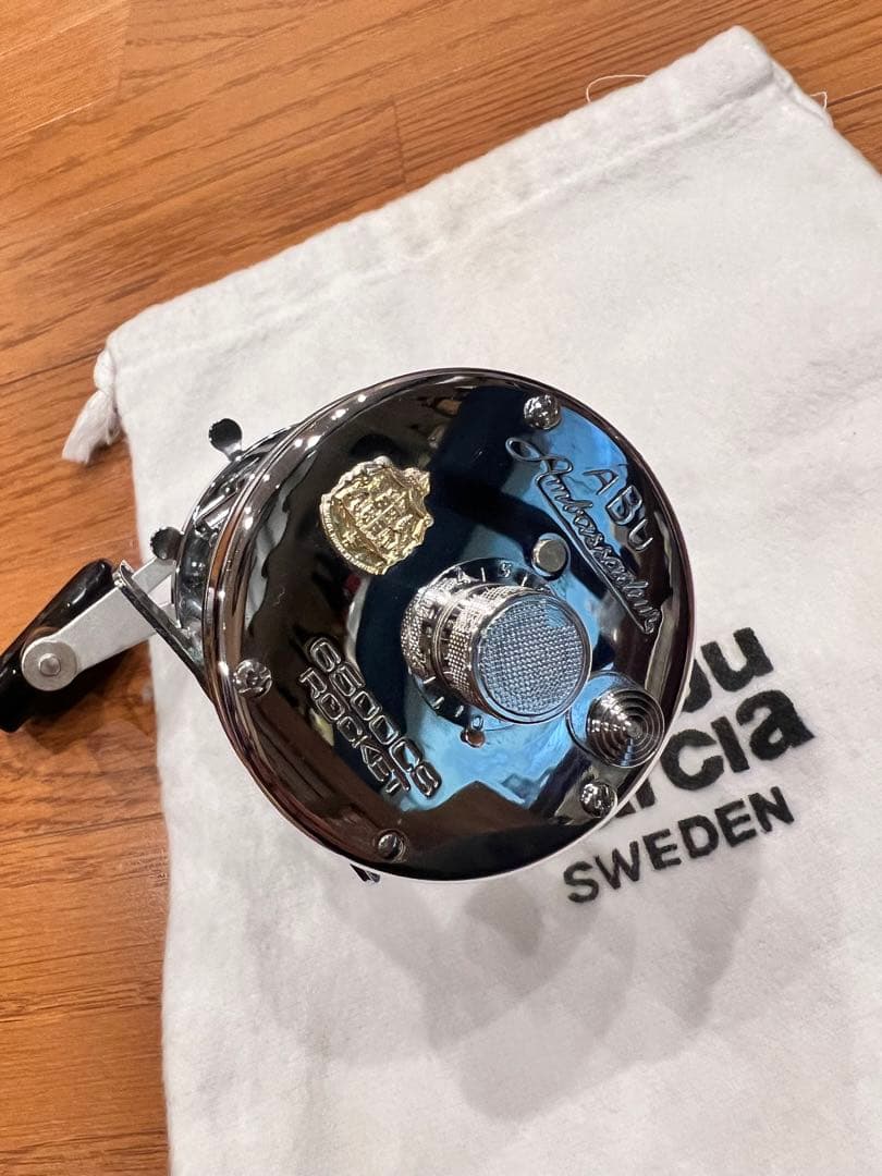 アブガルシア アンバサダー 6500CS Rocket Chrome 美品