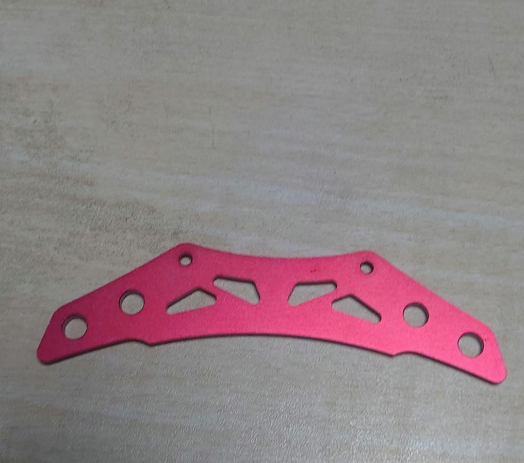 OVERDOSE オーバードーズ アルミバンパーサポート レッド