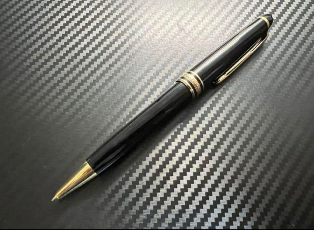 美品 モンブラン 165 ペンシル ブラック×ゴールド 0.5mm