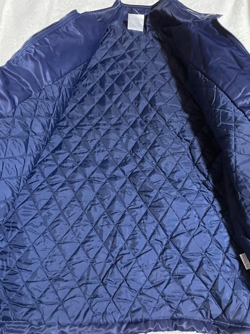 canterbury ネイビー 中綿ベンチコート Lサイズ