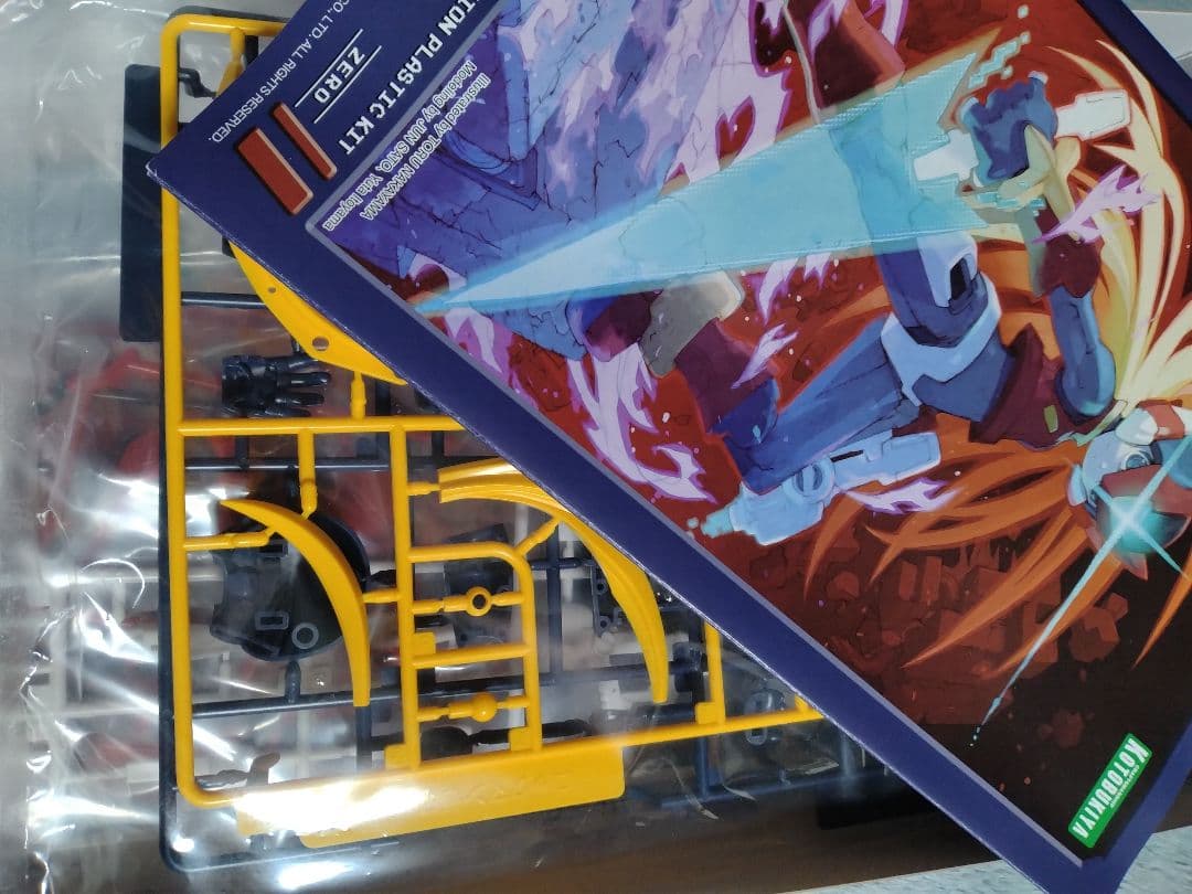 ロックマンゼロ プラモデル