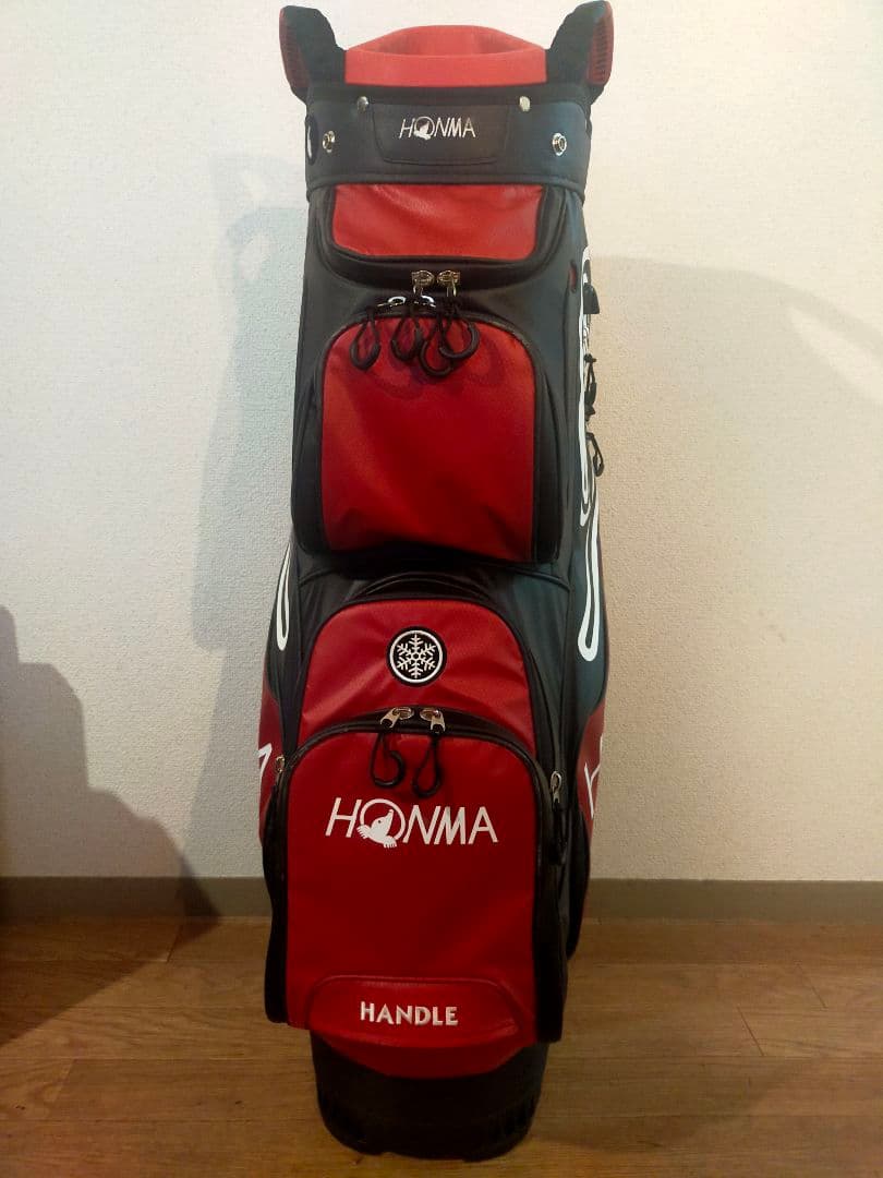 【ゴルフ】HONMA ゴルフバッグ カート型 防水仕様 EUモデル 14分割