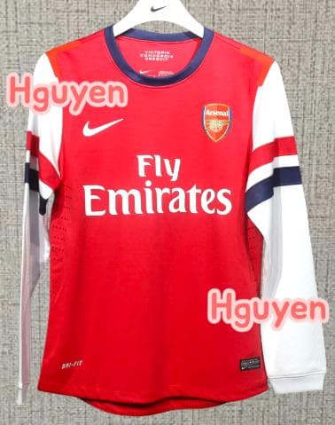 12/13 アーセナル ホーム 長袖 ユニフォーム