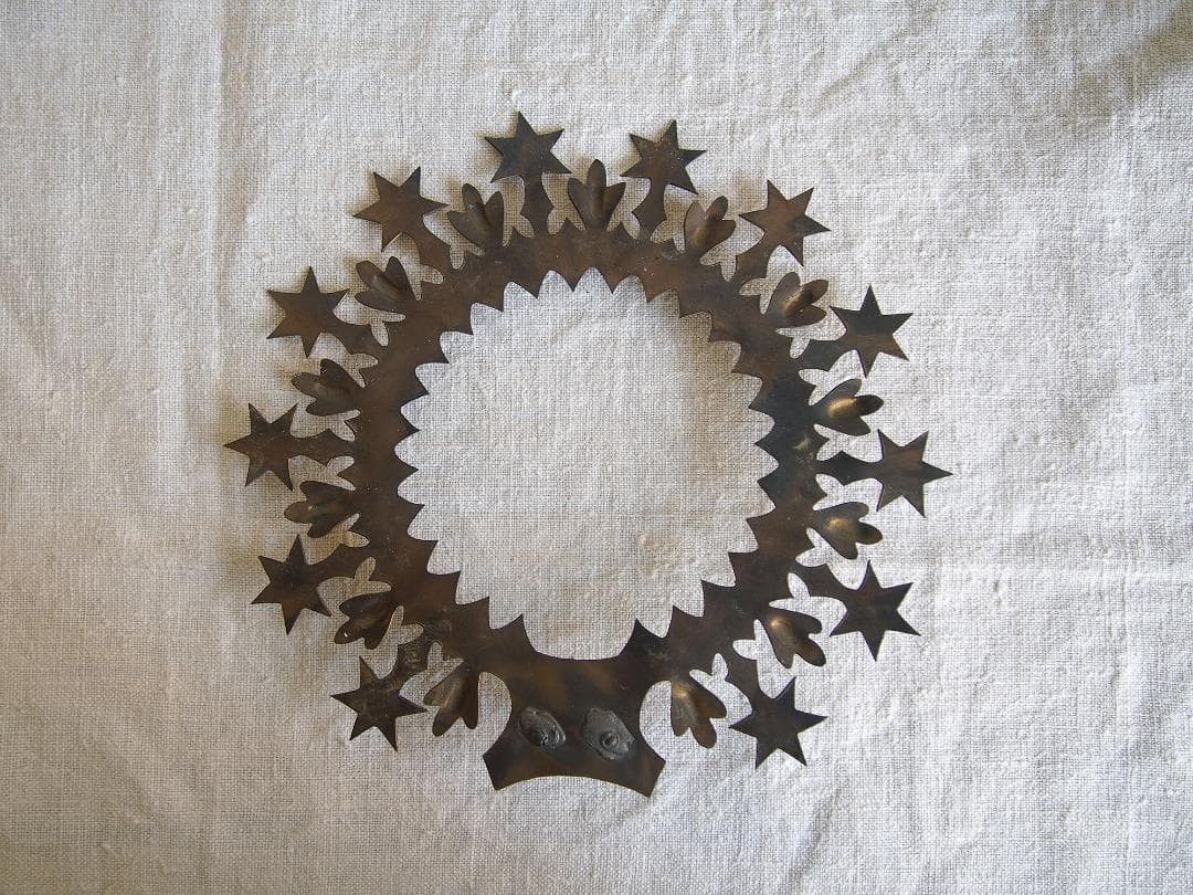 聖母マリア像につける光輪 クラウン 直径22cm カトリック彫像用/K330