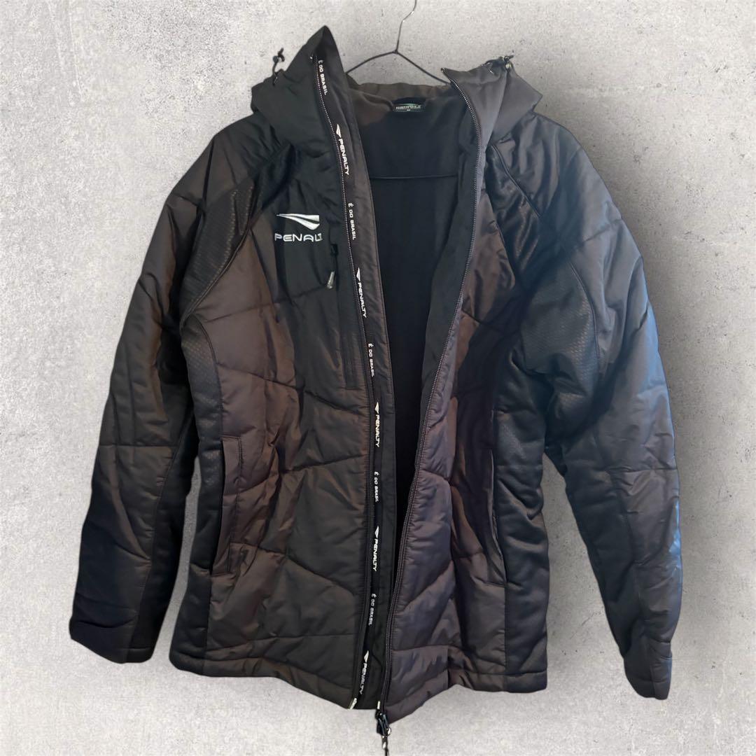 ペナルティ ハーフコートフットサル サッカー　ウェア ジャケット M ブラック