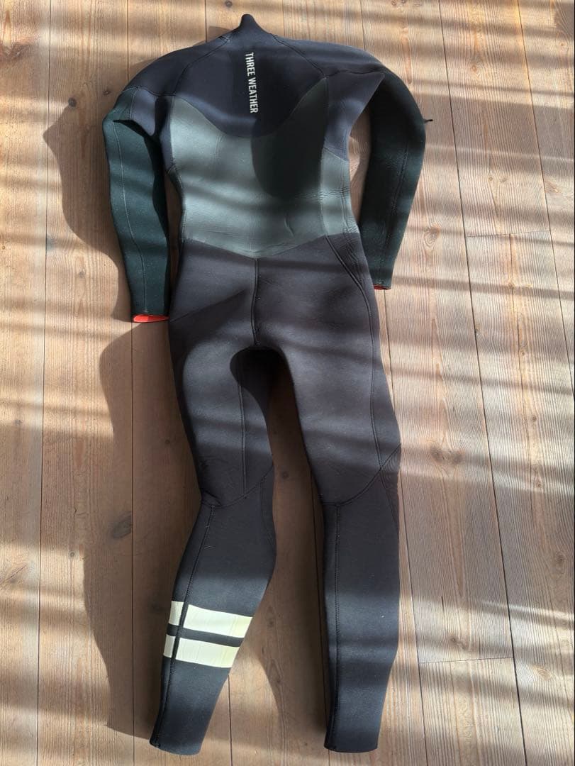 キッズ　145cm THREE WEATHER フルスーツ ブラック