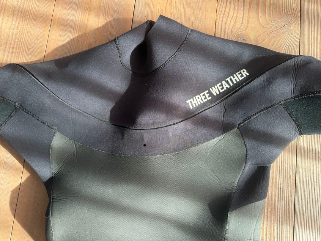 キッズ　145cm THREE WEATHER フルスーツ ブラック