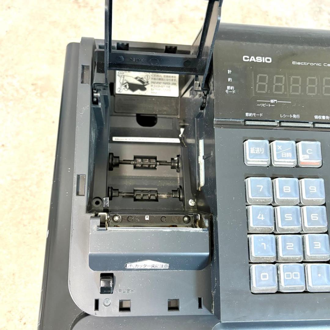 【可動品】カシオ CASIO 電子レジスター ブラック SE-S20