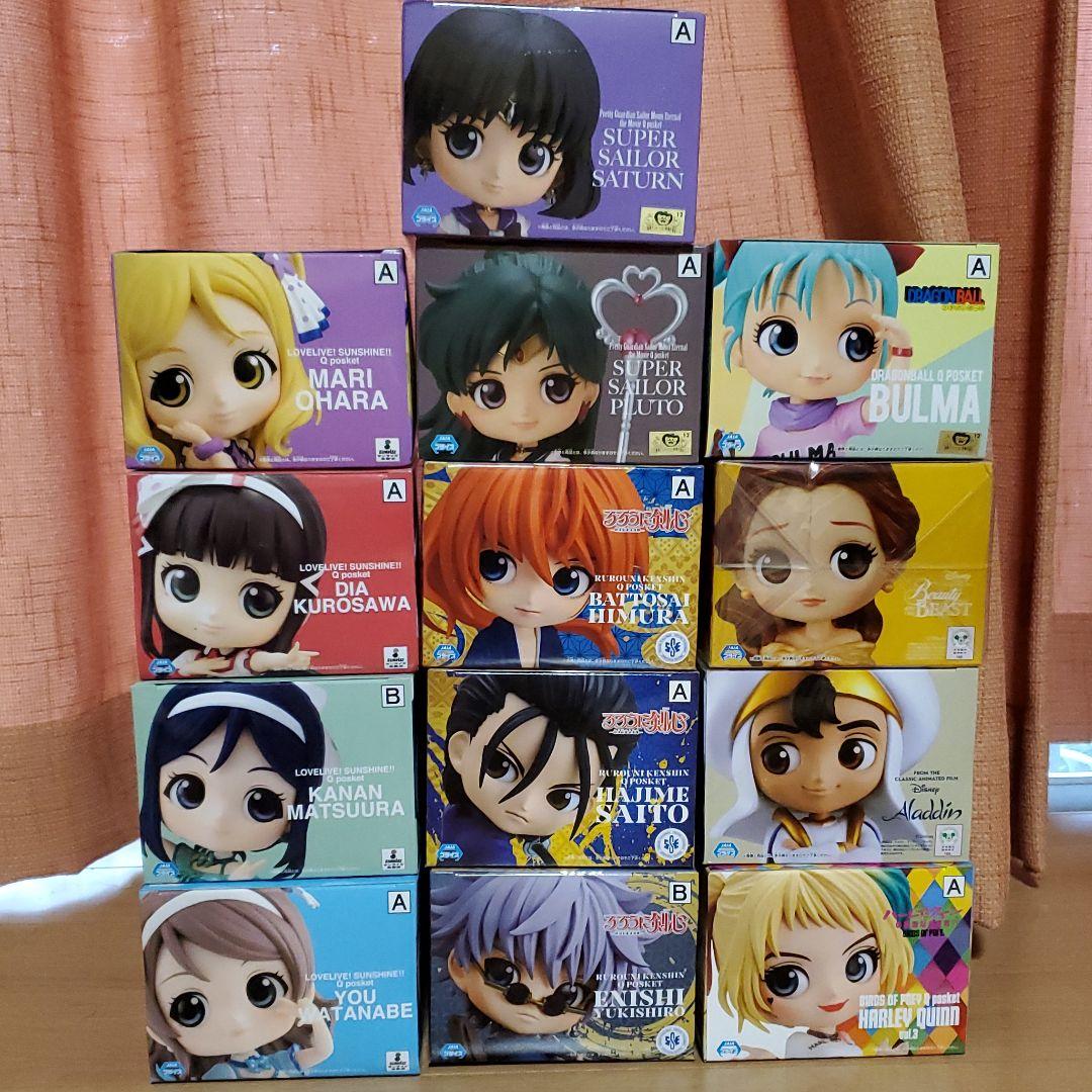 Qposket 124種 ＋ 鬼滅の刃23巻フィギュア同梱版他 まとめ売り