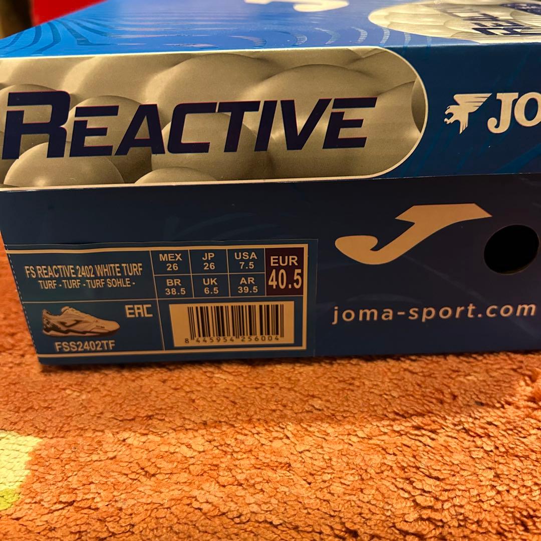美品 JOMA FS Reactive TF サイズ26㎝