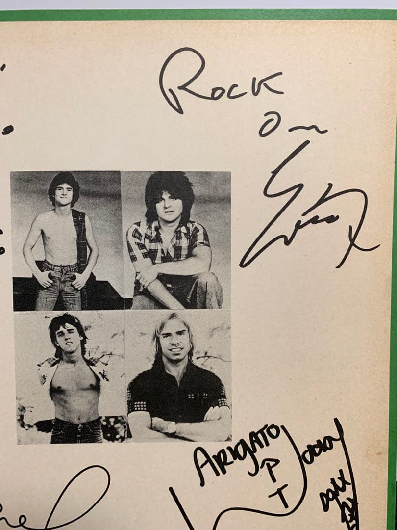 《希少レア》《送料無料》⭐︎ベイシティローラーズ 直筆サイン色紙⭐︎