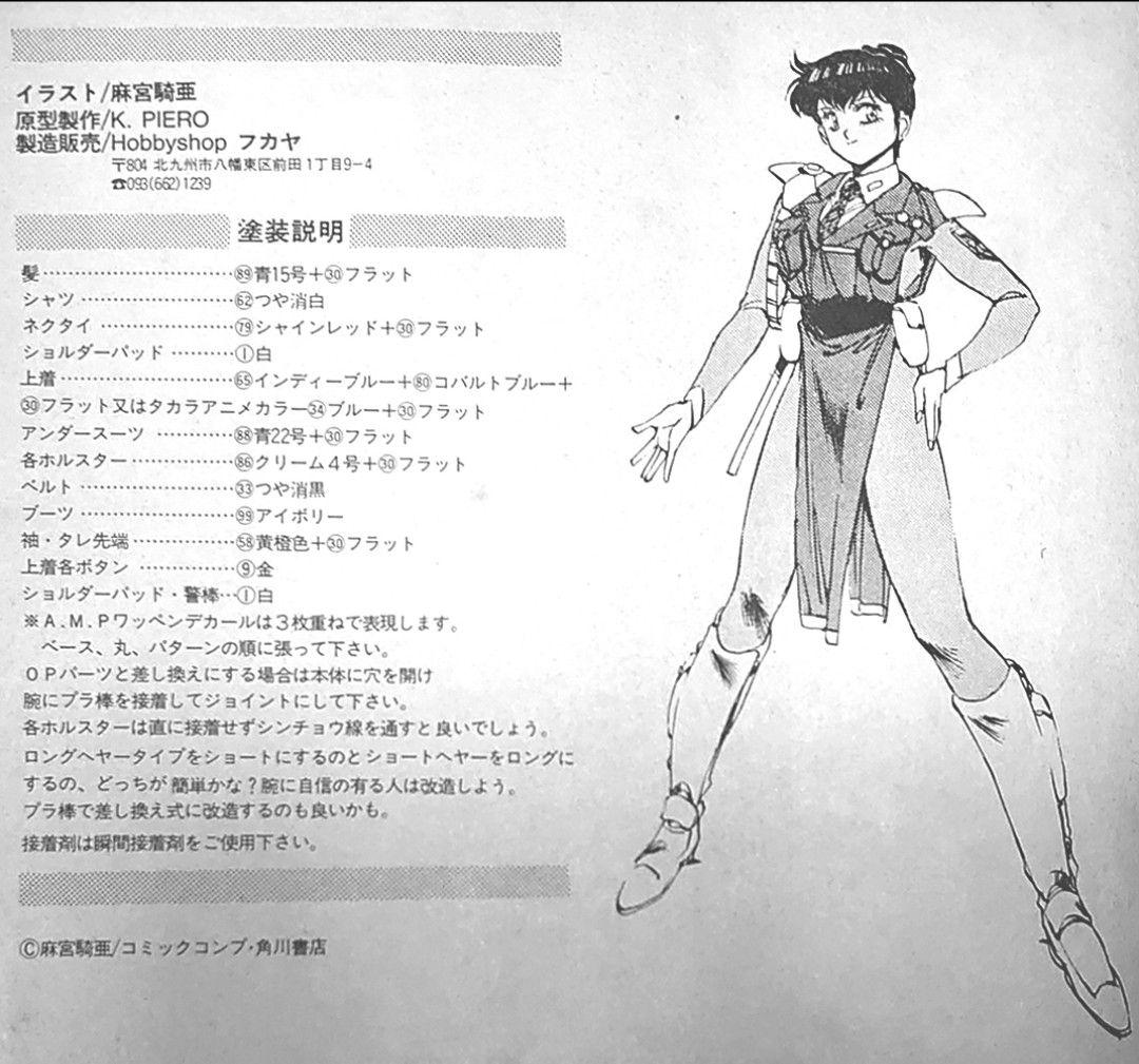 フカヤ 1/8 香津美リキュール＆剣皇グロスポリナー キャストキット ジャンク